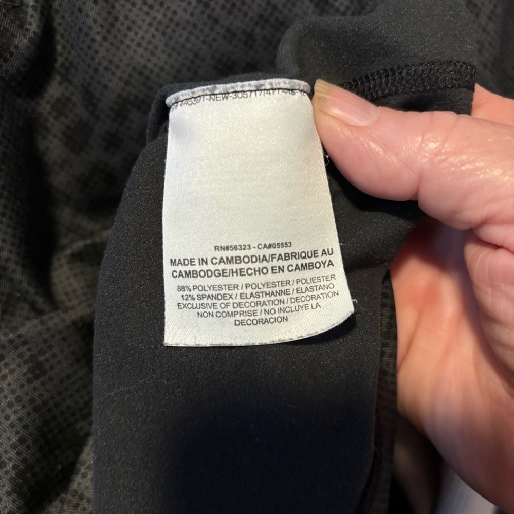 Nike Pro Black Athletic Jacket, Women’s - Picture 8 of 13